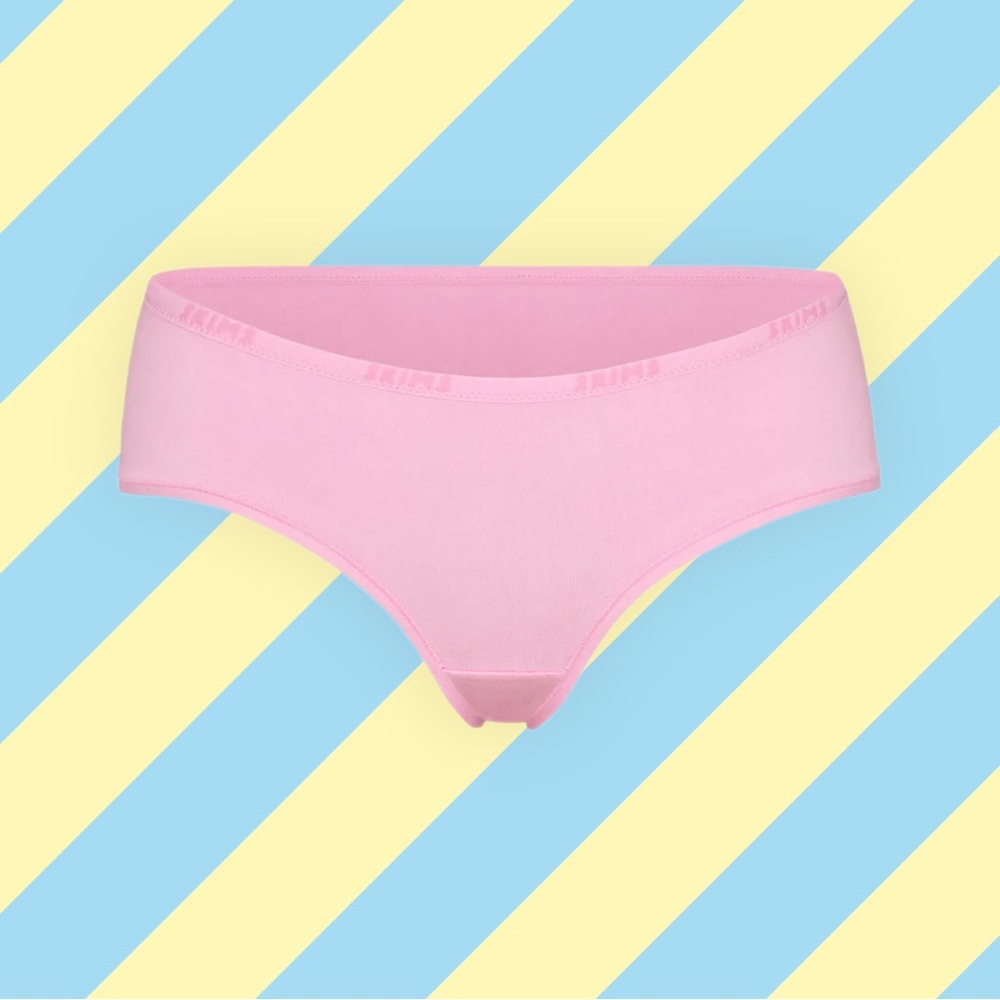 💜 NWT SKIMS Cotton Logo Hipstrer Panty- S- SOLD OUT 💜 - Picture 2 of 8
